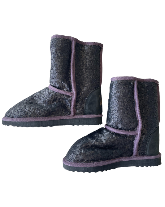 Short Glitter Boot