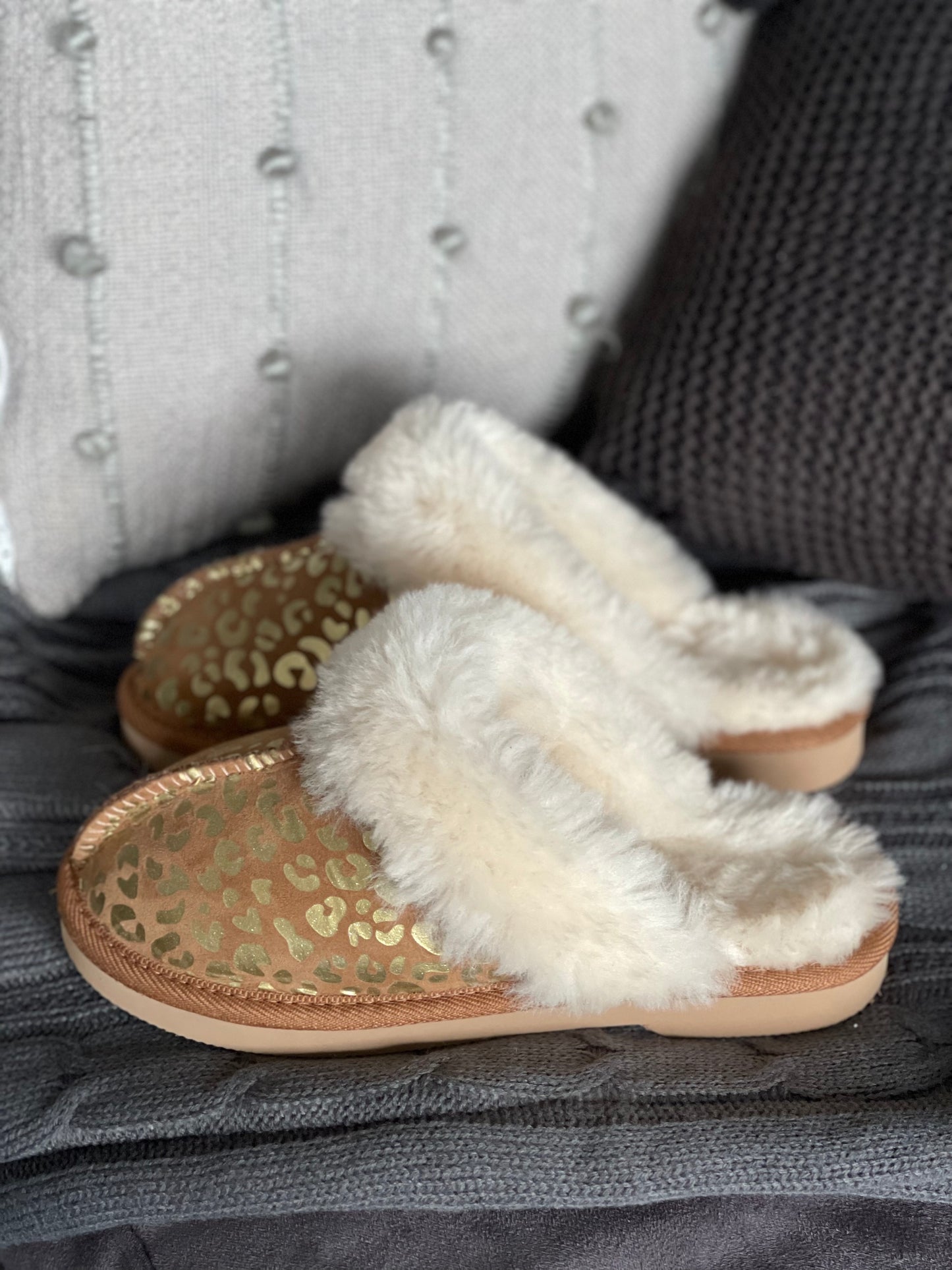 Leopard Slippers