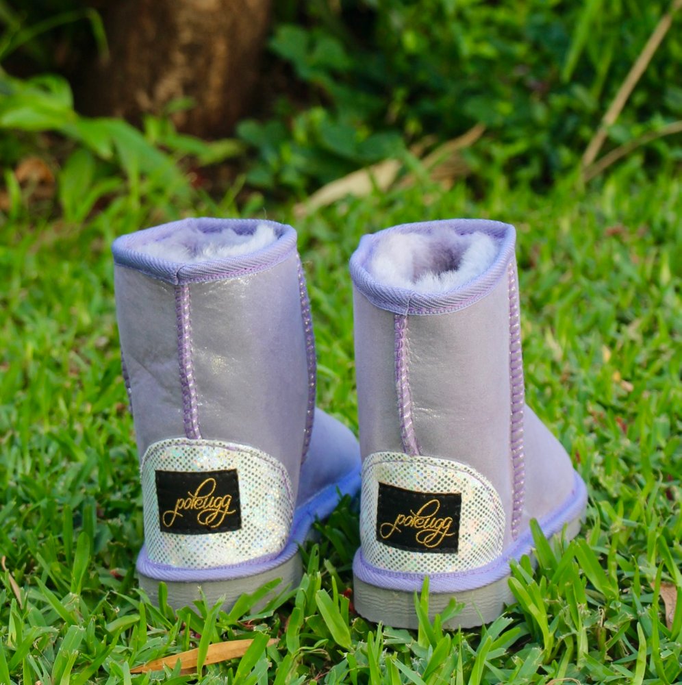 Kids Unicorn Purple Poleuggs