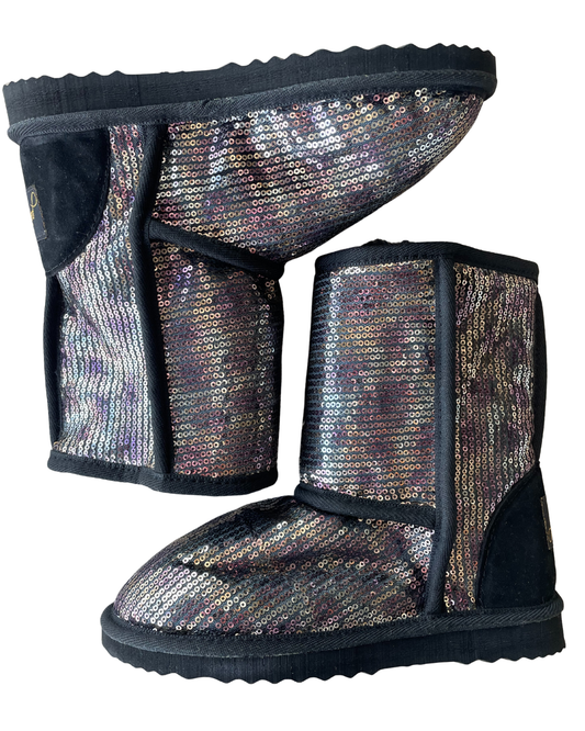 Short Sequin Boot