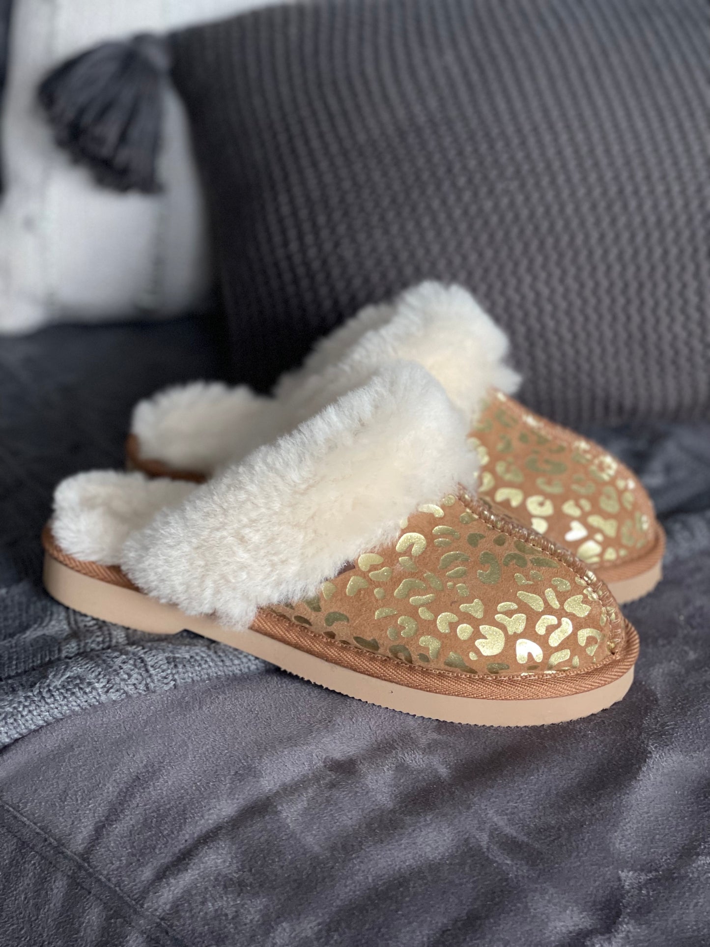 Leopard Slippers