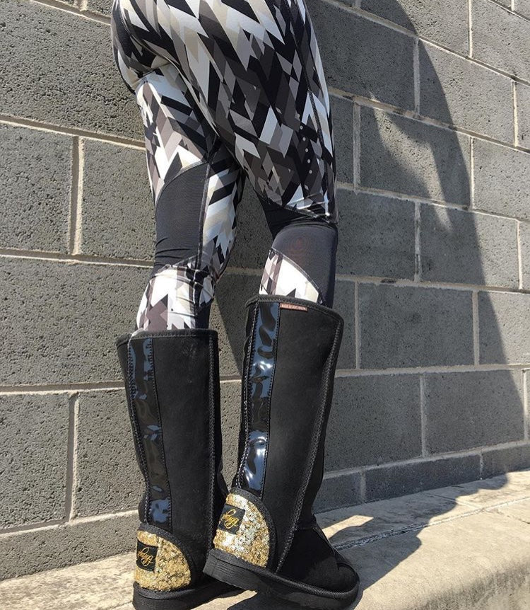 Tall Black Patent