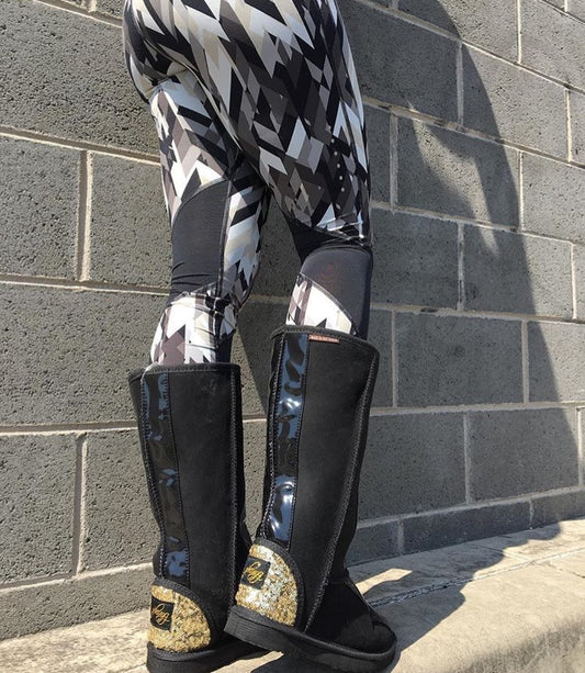 Tall Black Patent