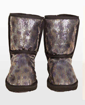 Short Sequin Boot